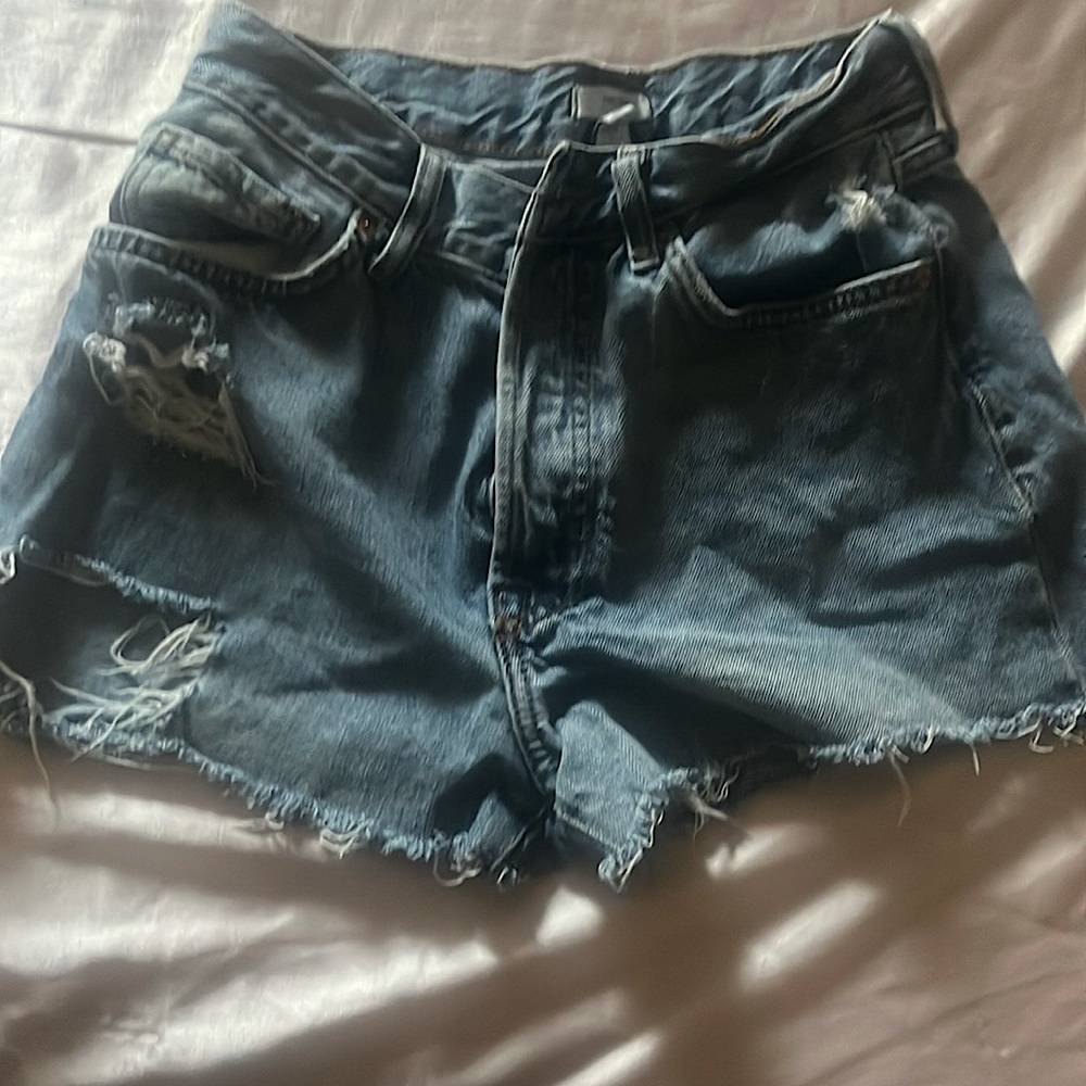 Forever 21 DIY jean shorts